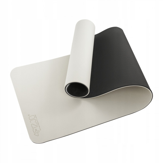 Купити Мат для фітнесу  4FIZJO TPE 180 x 60 x 0.6 см Grey/Black у Києві - фото №1